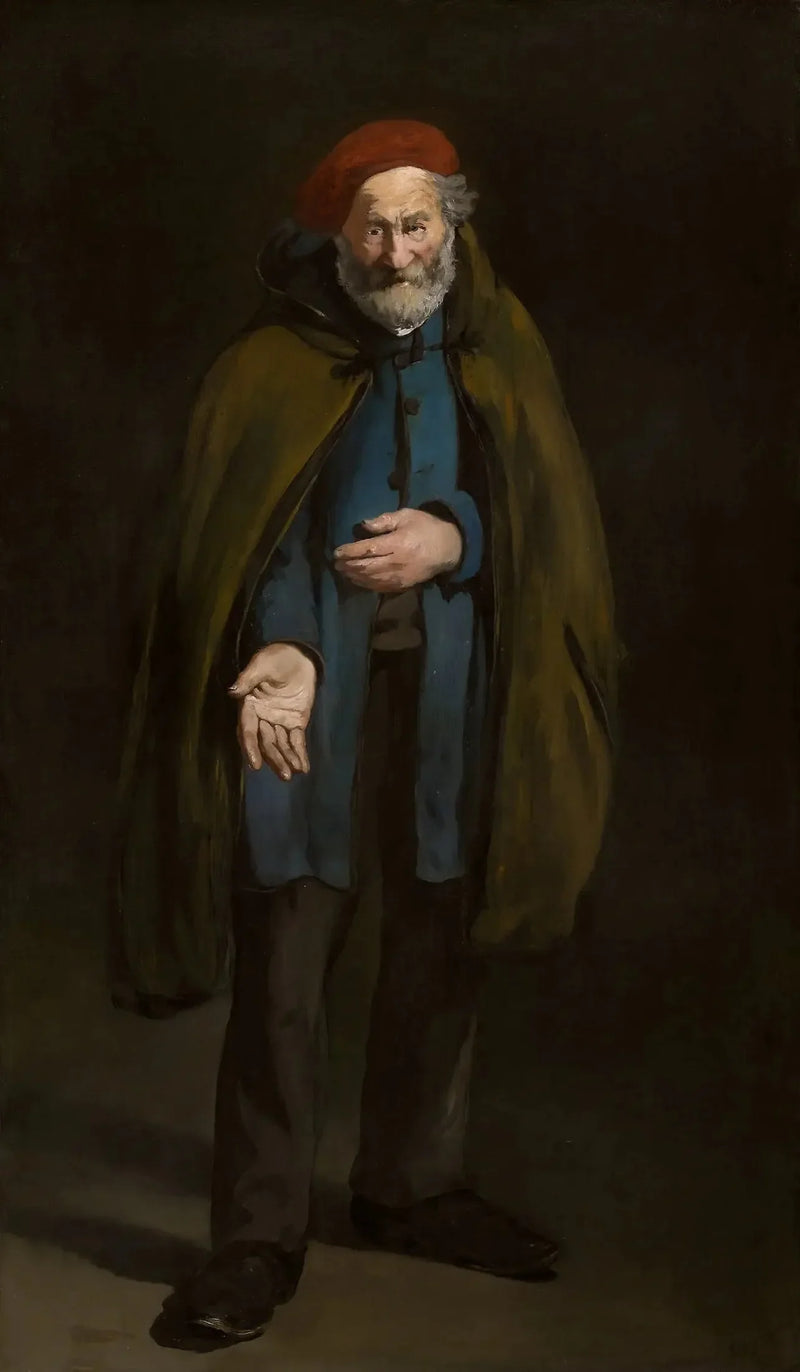 Mendiant avec un duffle-coat (Philosophe) - Édouard Manet