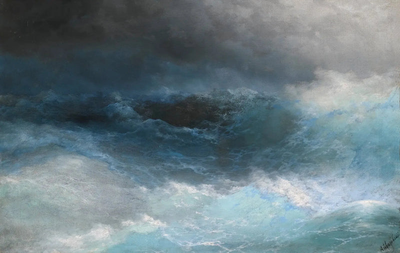 Mer agitée - Ivan Aïvazovski
