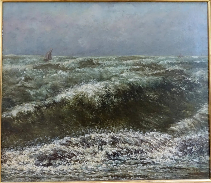 Mer d'Orage - Gustave Courbet