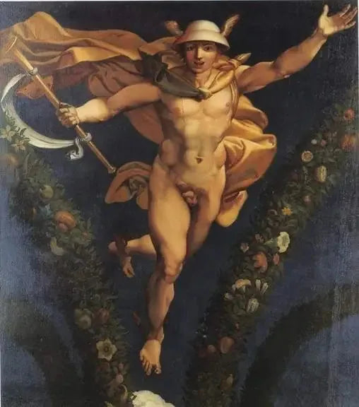 Mercure, d'après la fresque de Raphaël à la Farnésine - Jean-Auguste-Dominique Ingres