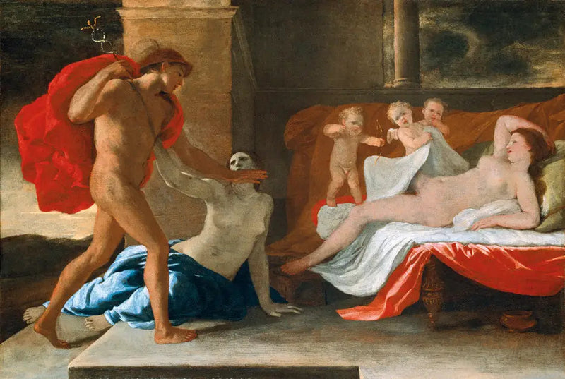 Mercure, Hersé et Aglaure - Nicolas Poussin