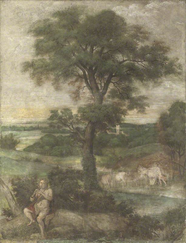 Mercure volant les troupeaux d'Admète - Domenichino