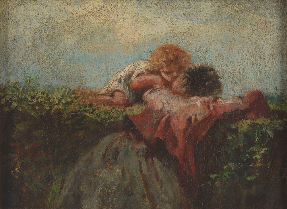 Mère et enfant - Thomas Couture image 1 reproduction réalisée par Alpha Reproduction