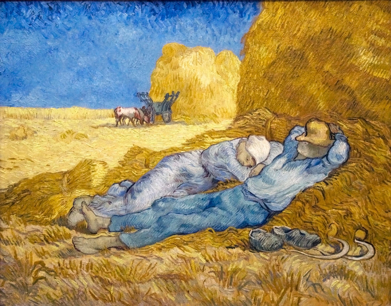 La Méridienne ou La Sieste, d’après Millet – Vincent van Gogh