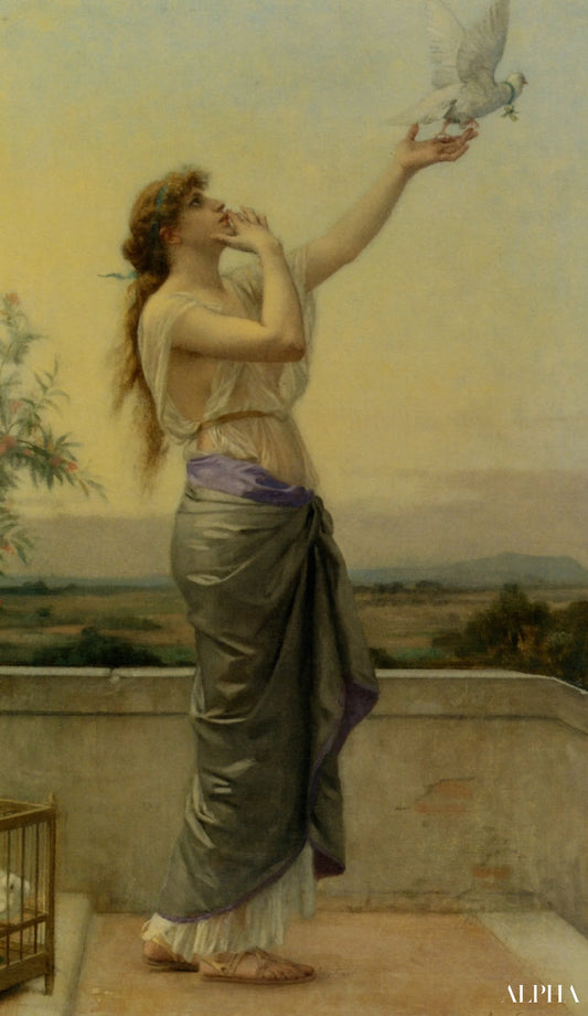 Messager de l'amour - Alexandre Cabanel - Reproductions de tableaux et peintures haut de gamme