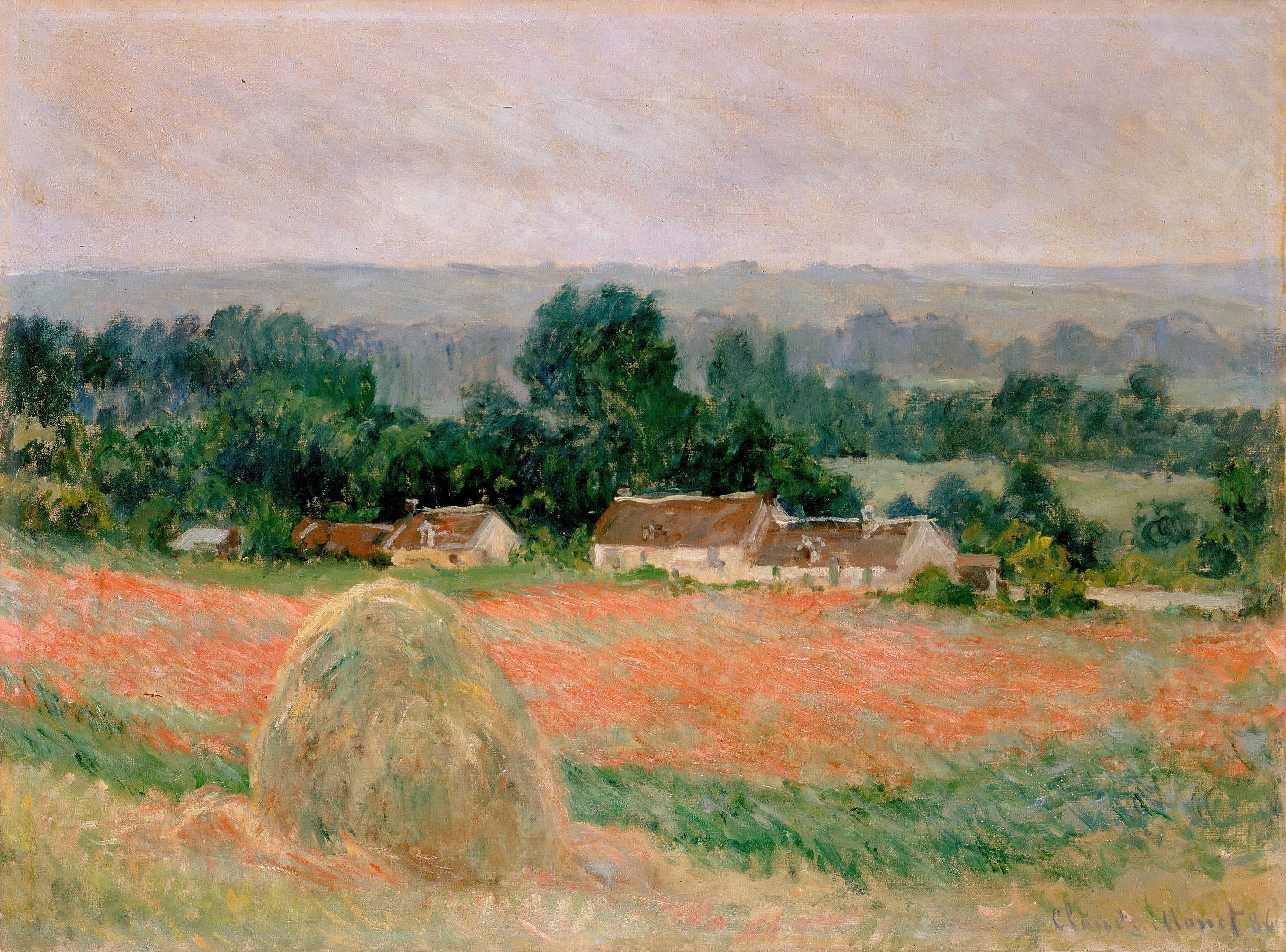 Meule à Giverny - Claude Monet