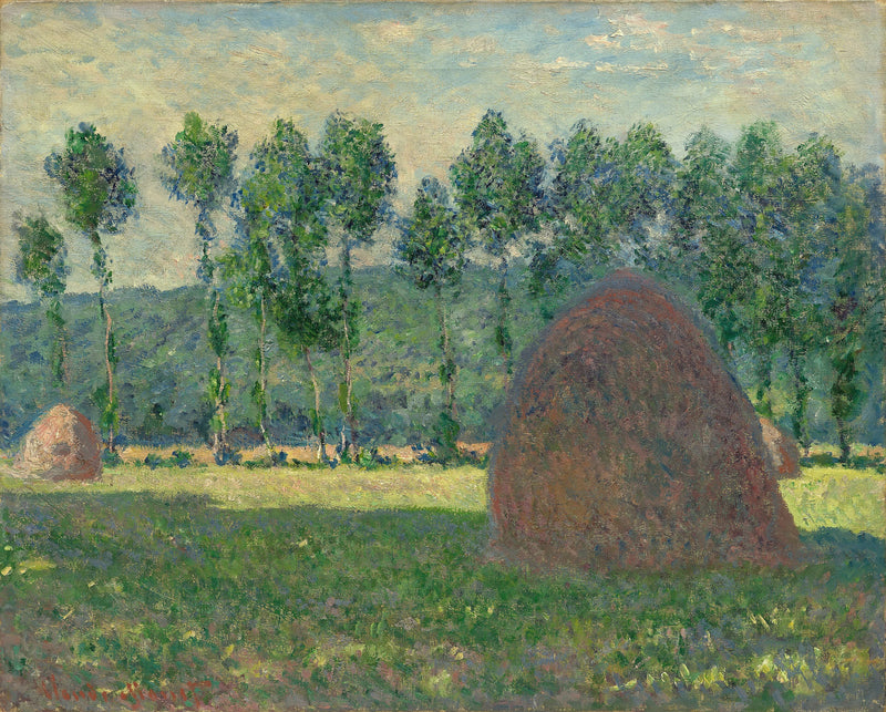 Meule près de Giverny W900 – Claude Monet