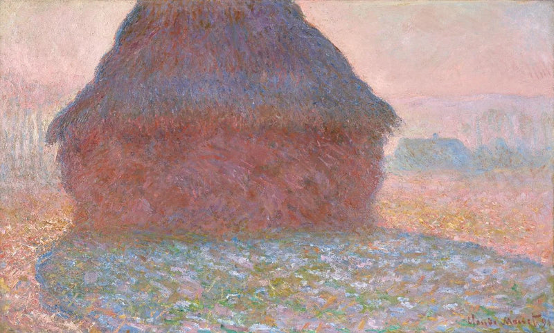 Meule au soleil W1288 – Claude Monet