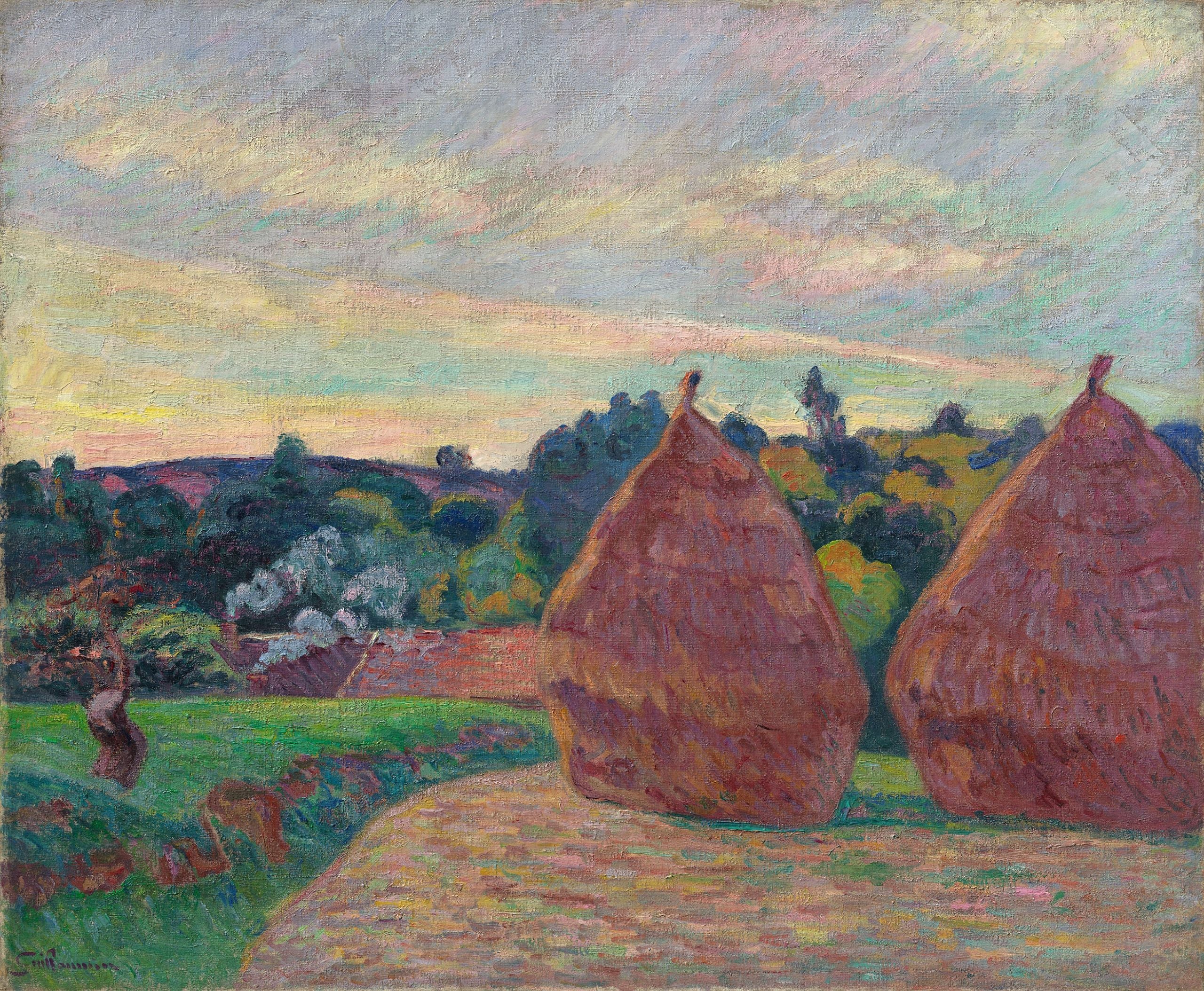 Meules à grains en Île-de-France - Armand Guillaumin