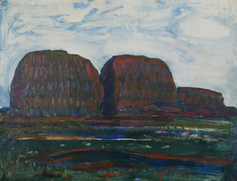 Meules de foin III - Piet Mondrian