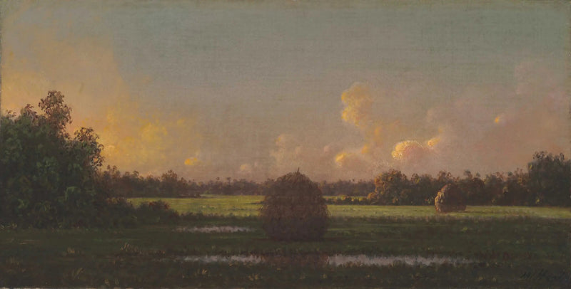 Meules de foin - Martin Johnson Heade