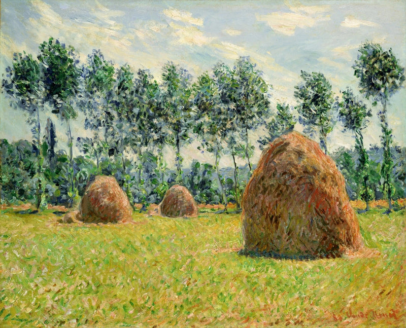 Meules à Giverny W902 – Claude Monet