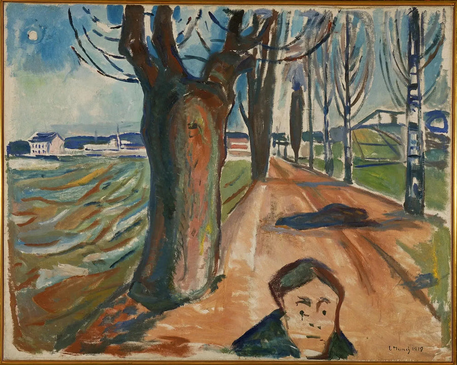 Meurtre sur la route - Edvard Munch