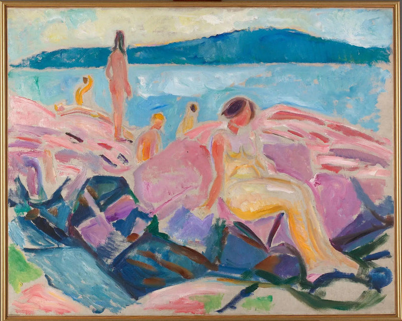Milieu de l'été - Edvard Munch
