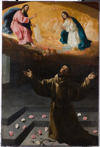 Miracle de la Portioncule - Francisco de Zurbarán