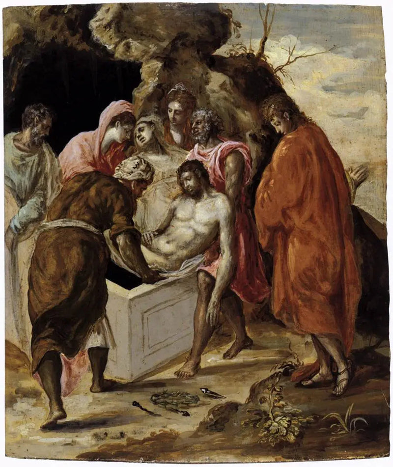 Mise au tombeau du Christ - El Greco