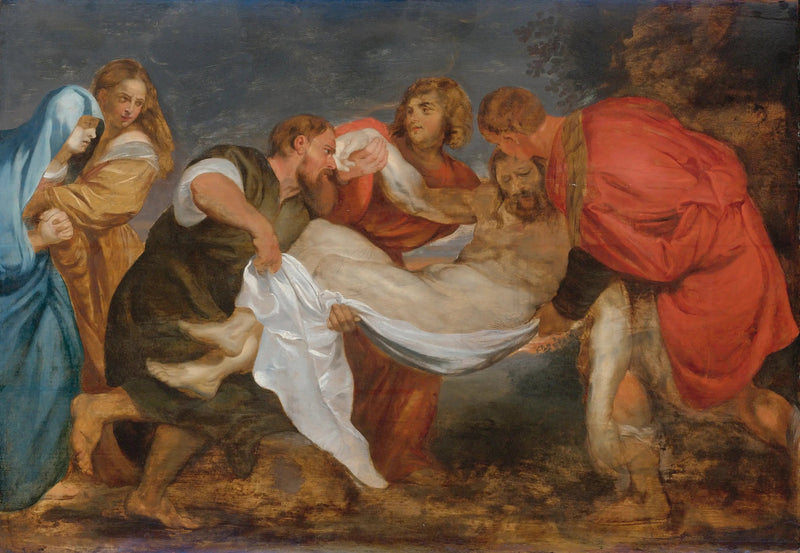 Mise au tombeau - Peter Paul Rubens