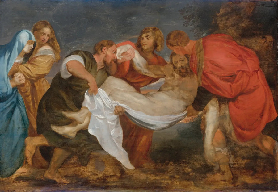 Mise au tombeau - Peter Paul Rubens
