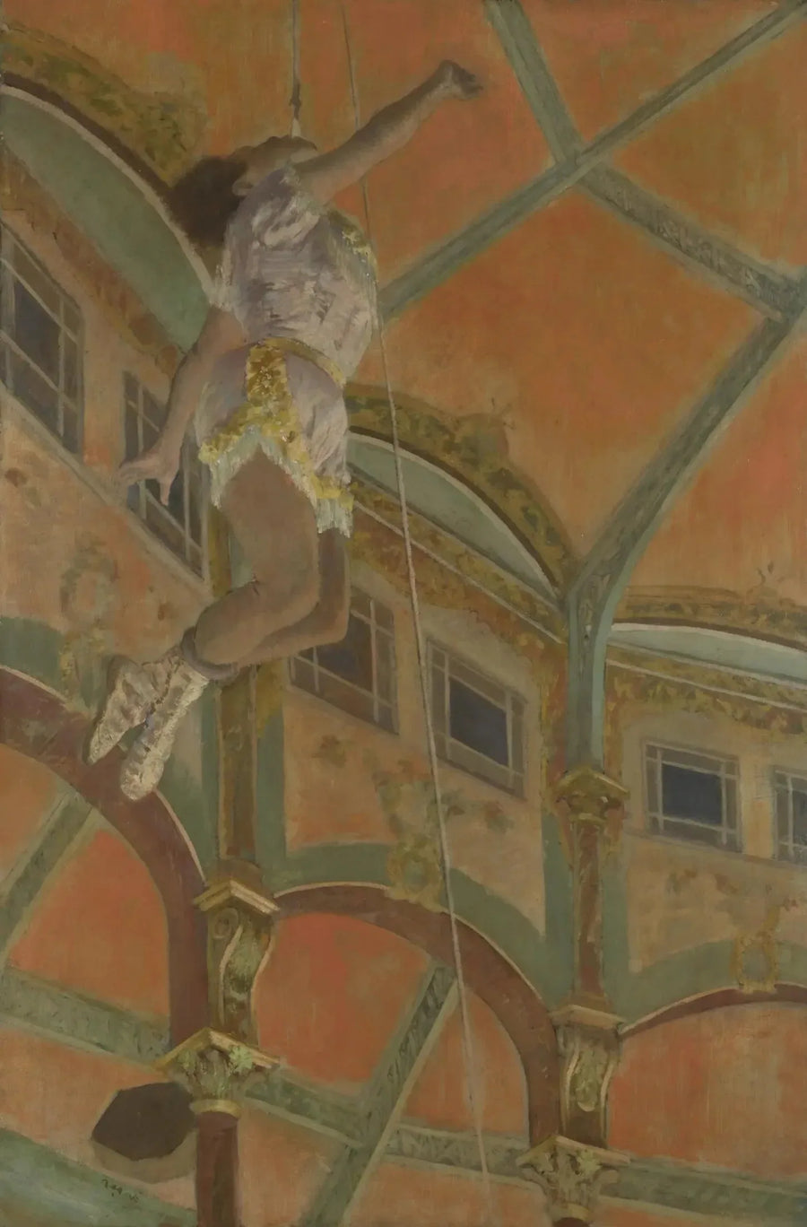 Miss La La au cirque Fernando, 1879 – Edgar Degas