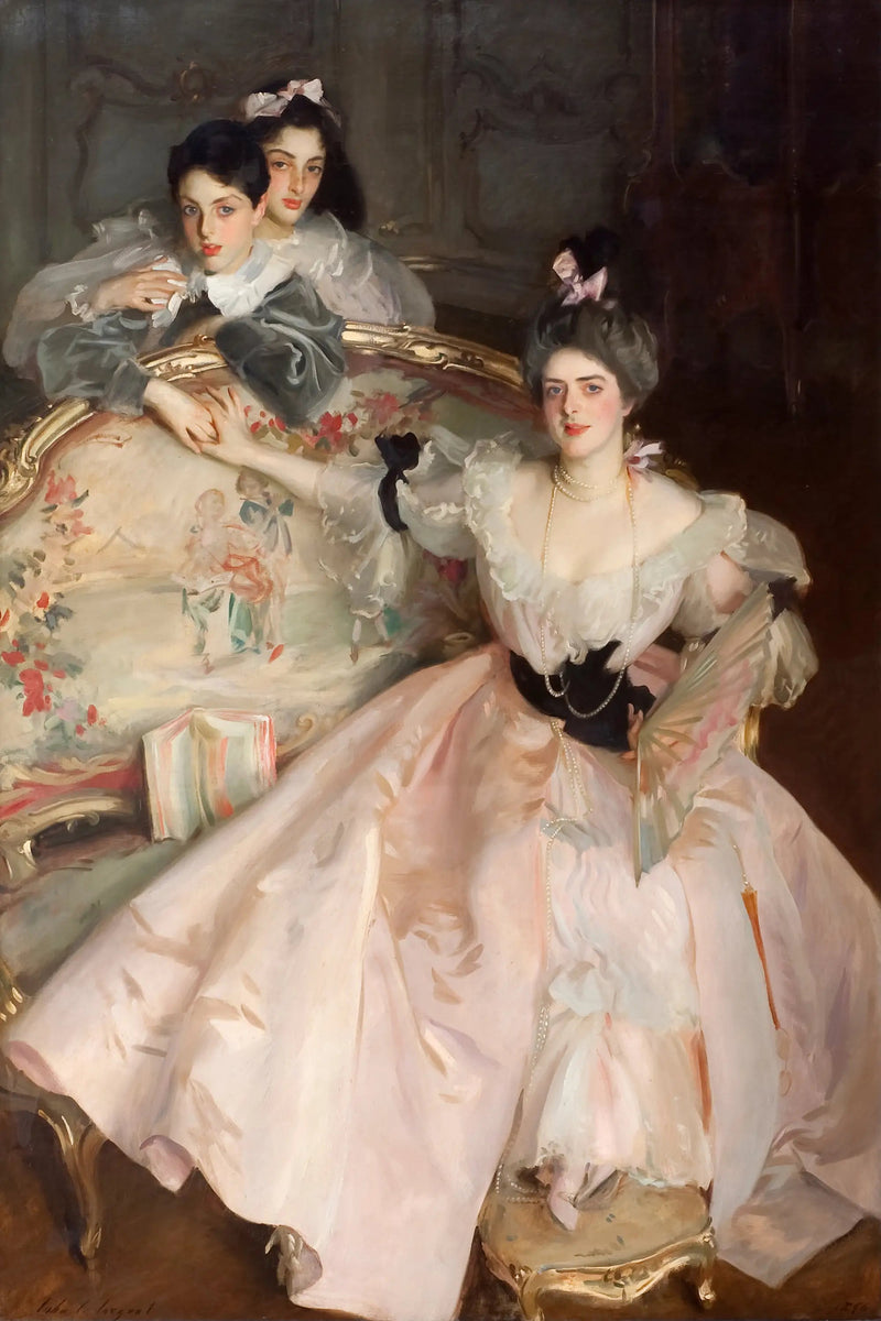 Mme Carl Meyer et ses enfants - John Singer Sargent