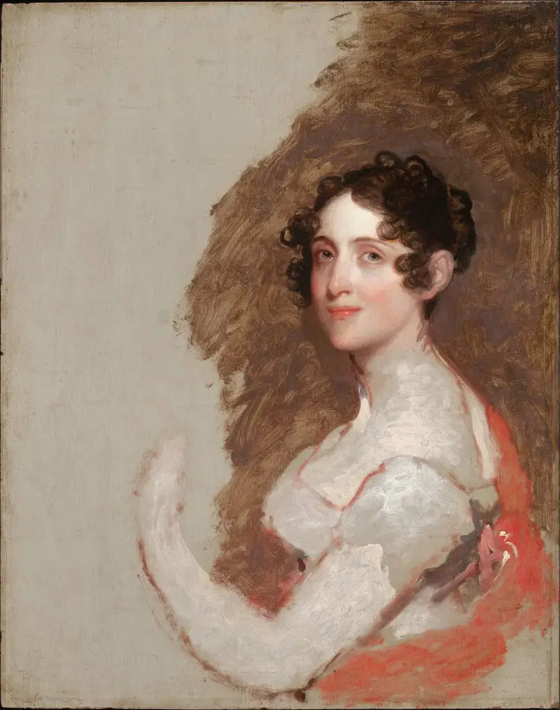 Mme Charles Stewart (Delia Tudor) - Gilbert Stuart image 1 reproduction réalisée par Alpha Reproduction