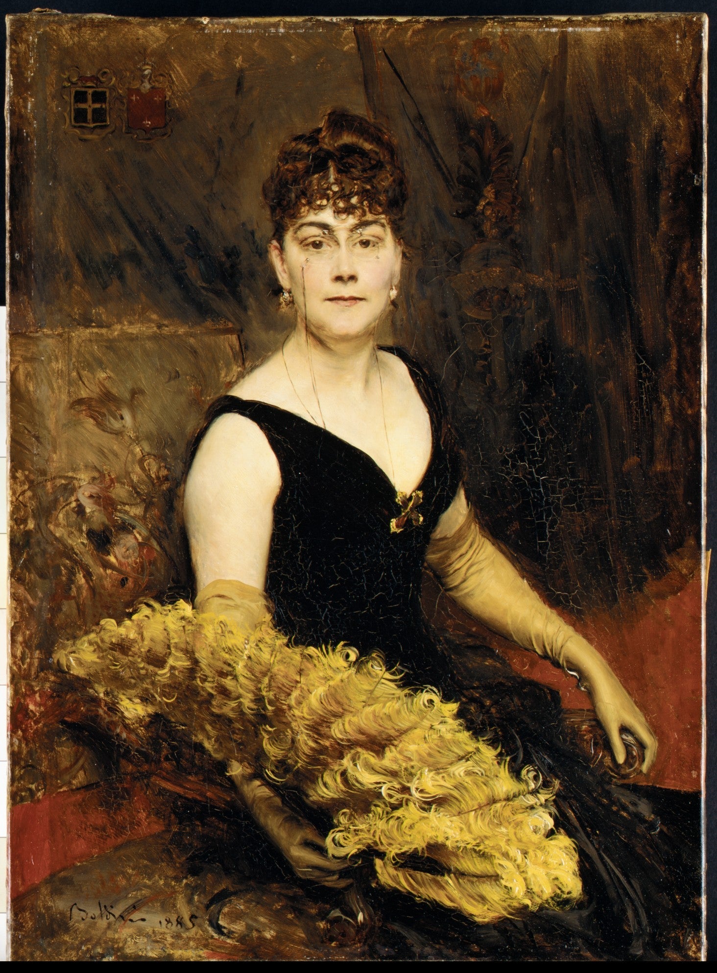 Mme Charles Warren-Cram (Ella Brooks Carter, 1846–1896) - Giovanni Boldini