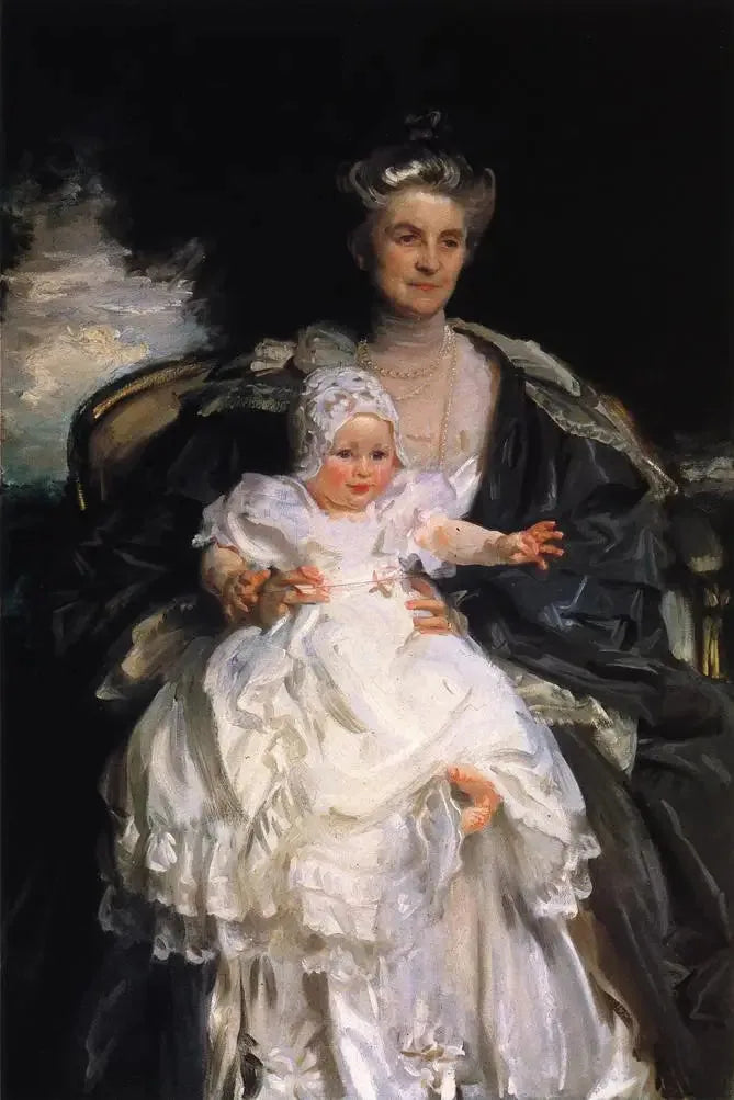 Mme Henry Phipps et son petit-fils Winston - John Singer Sargent