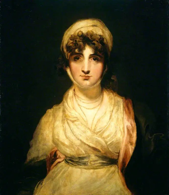 Mme Sarah Siddons, née Sarah Kemble, dans le rôle de « Mme Haller » dans « L'Étranger » de Kotzebue - Thomas Lawrence image 1 copie peinte à la main à l’huile