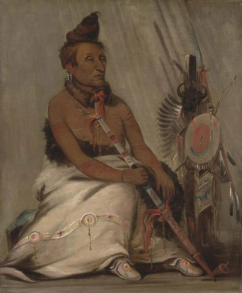 Mocassin noir, Chef - George Catlin