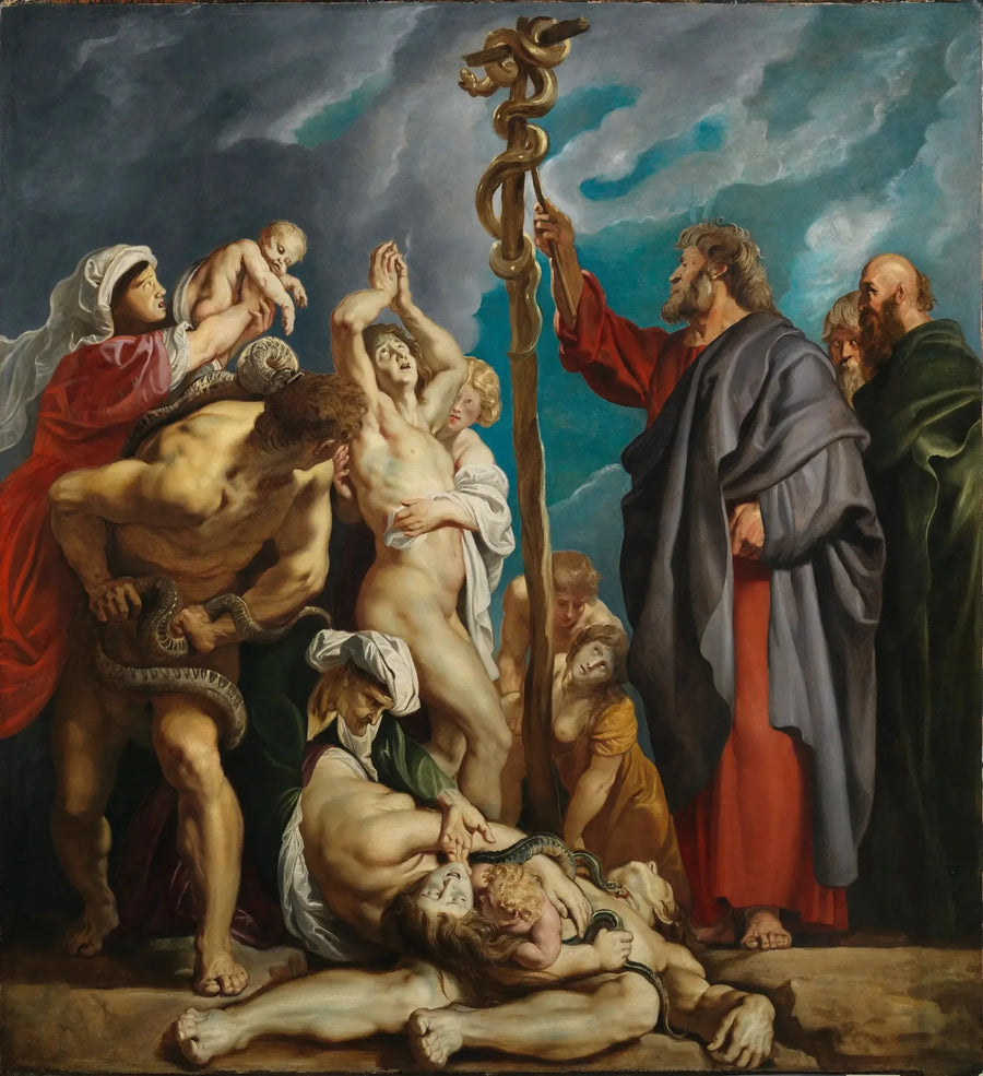 Moïse et le serpent d'airain - Peter Paul Rubens