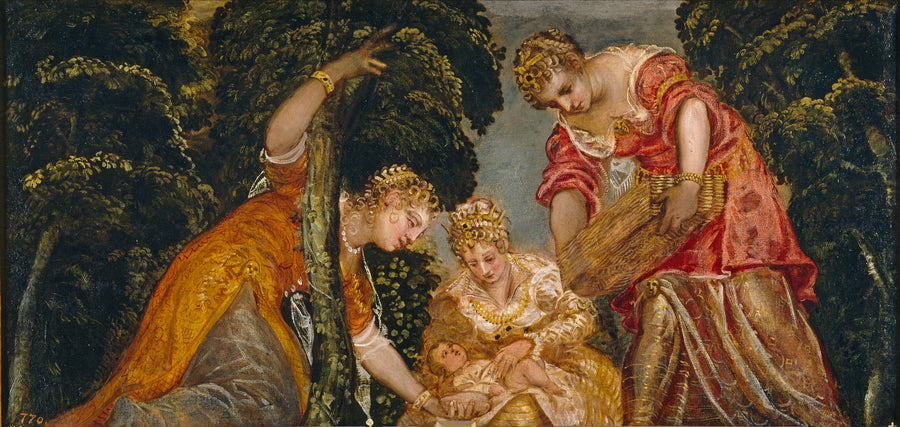 Moïse sauvé des eaux - Jacopo Tintoretto