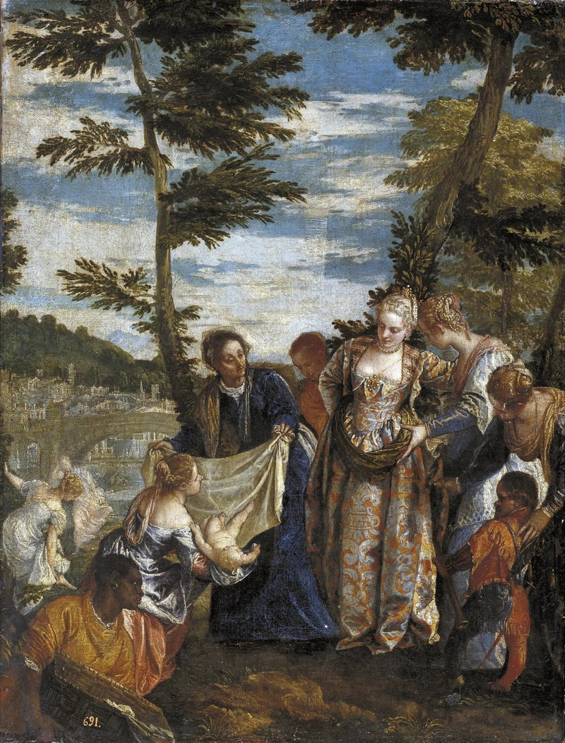 Moïse sauvé des eaux - Paul Véronèse