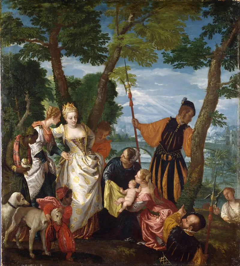 Moïse sauvé des eaux - Paul Véronèse