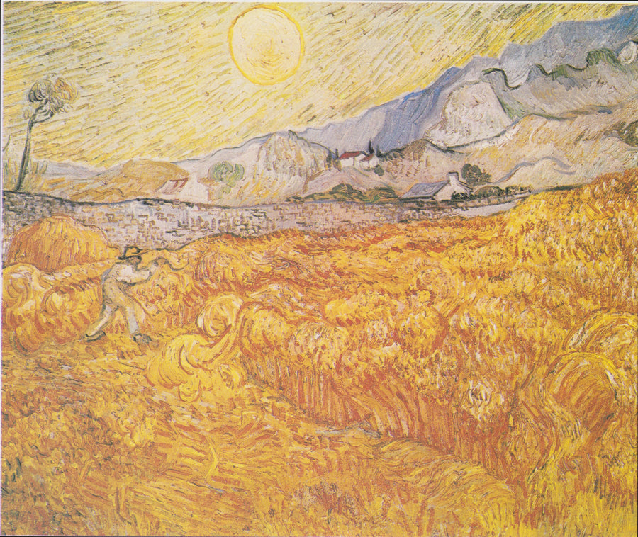 La Moisson, champ avec moissonneur, F619 – Van Gogh