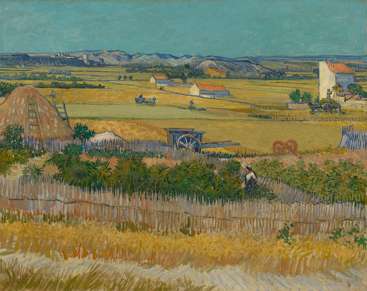 La Moisson à La Crau, F412 – Vincent van Gogh
