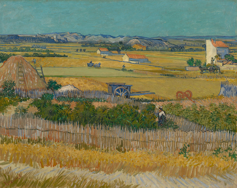 La Moisson à La Crau, F412 – Vincent van Gogh