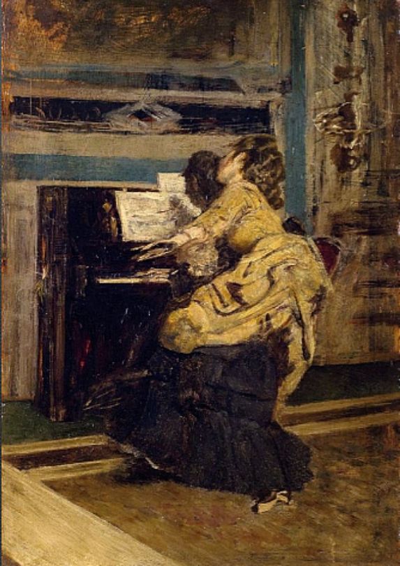 Monsieur au piano - Giovanni Boldini