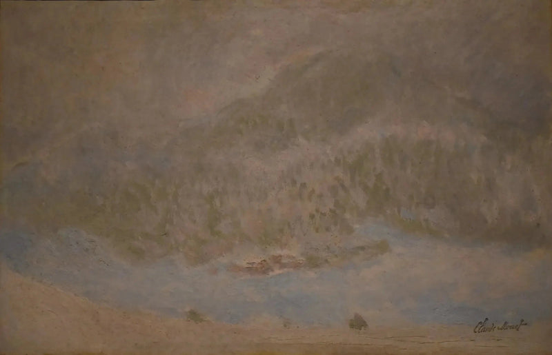 Le Mont Kolsaas, tempête de neige W1417 – Claude Monet