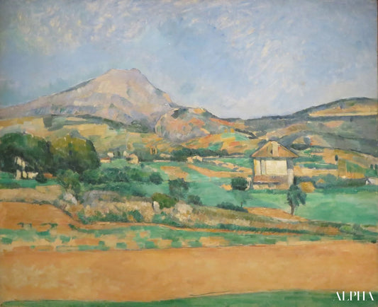 Montagne Sainte-Victoire 1895 - Paul Cézanne - Reproductions de tableaux et peintures haut de gamme