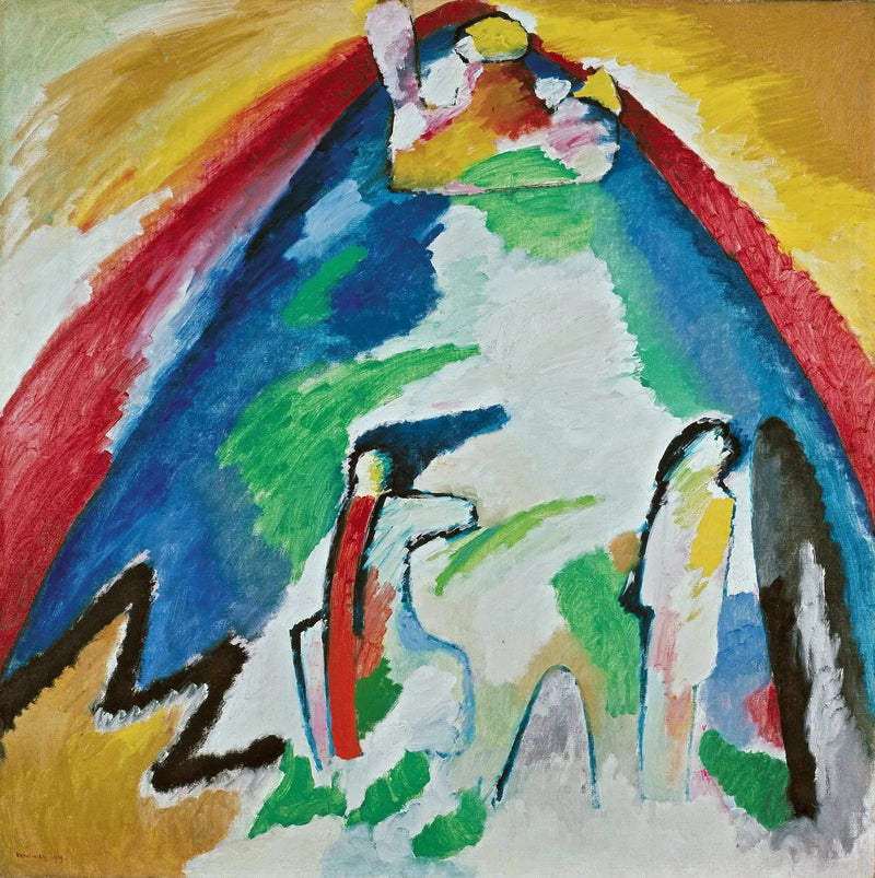 Montagne - Vassily Kandinsky