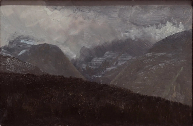 Montagnes Blanches, New Hampshire - Albert Bierstadt