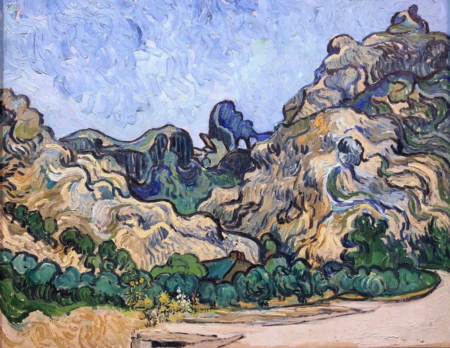 Montagnes à Saint-Rémy, F622 – Vincent van Gogh
