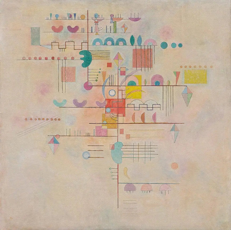 Montée gracieuse - Vassily Kandinsky