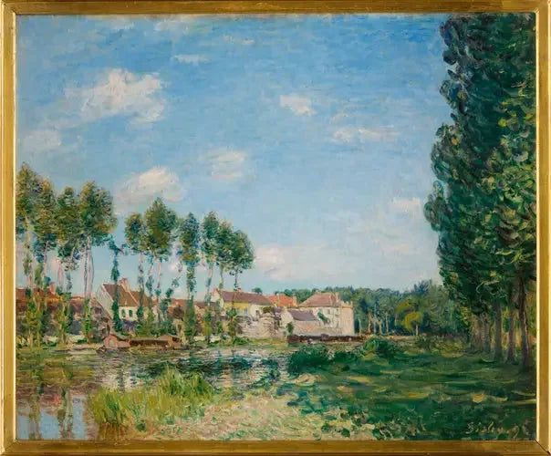 Moret, bords du Loing - Alfred Sisley