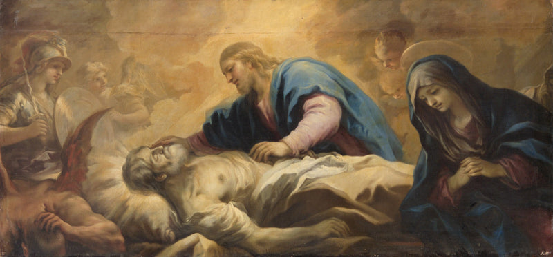 Mort de saint Joseph - Luca Giordano