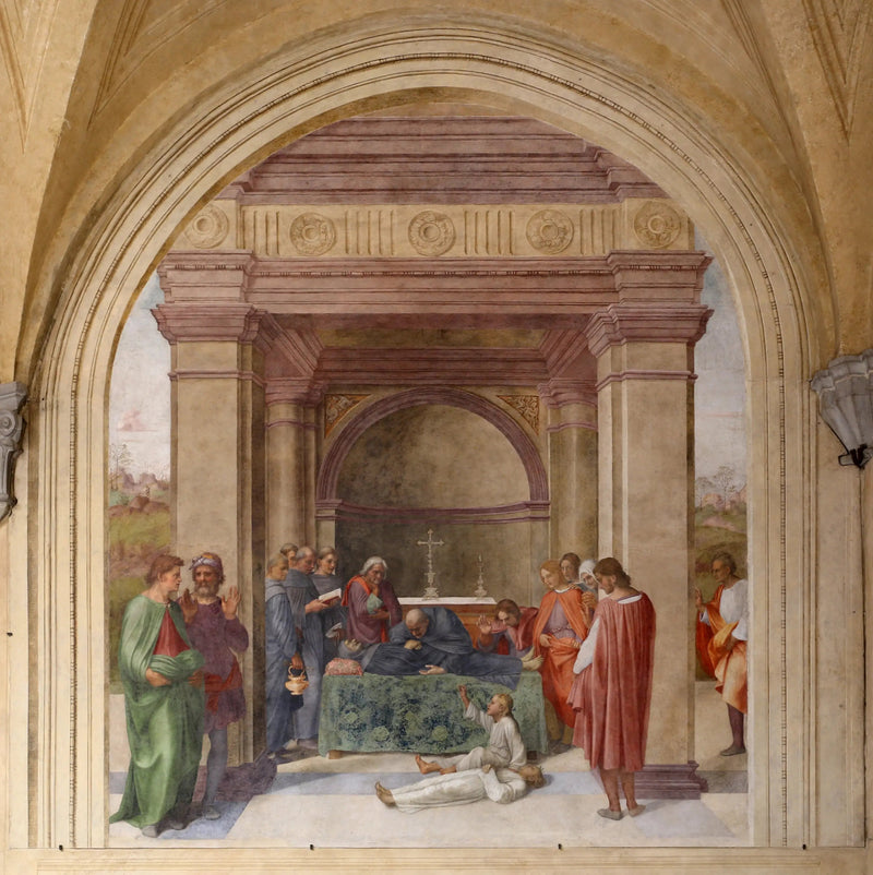 Mort de saint Philippe Benizi et résurrection d'un enfant - Andrea del Sarto