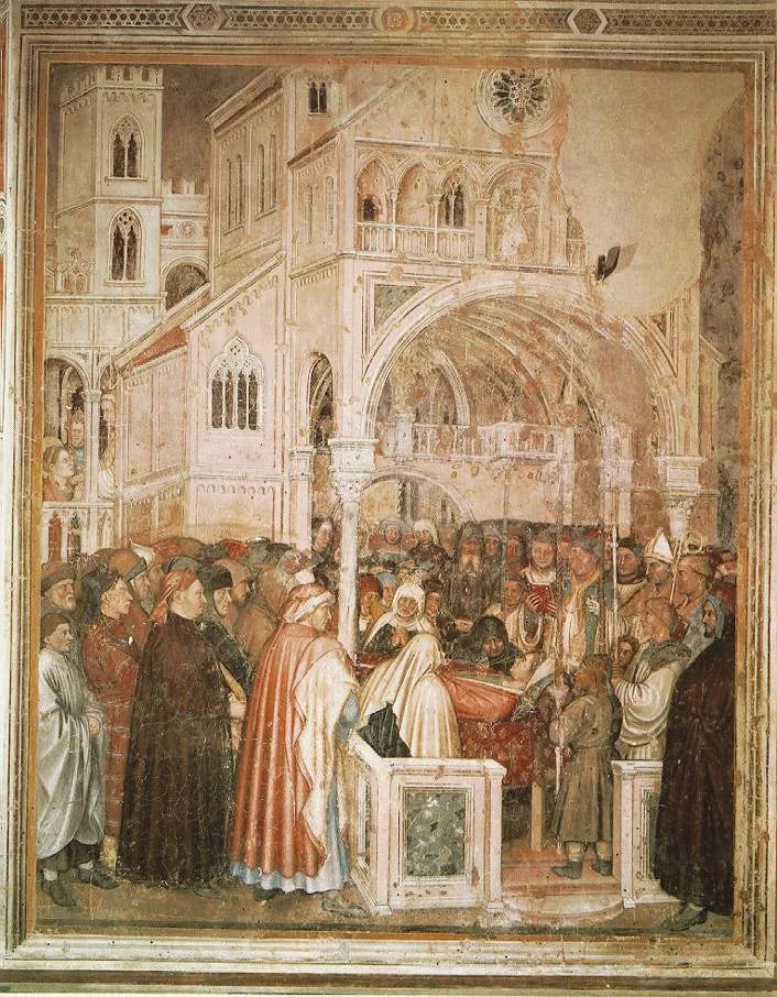 Mort de Sainte Lucie - Altichiero da Zevio