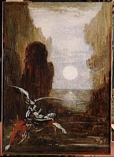 Mort de Sapho - Gustave Moreau
