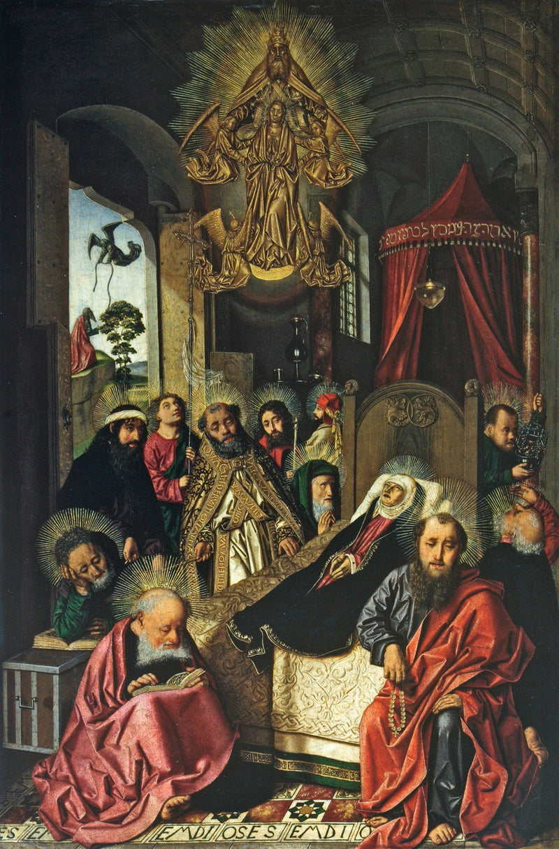 Mort et Assomption de la Vierge Marie - Bartolomé Bermejo