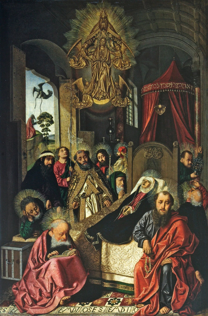 Mort et Assomption de la Vierge Marie - Bartolomé Bermejo